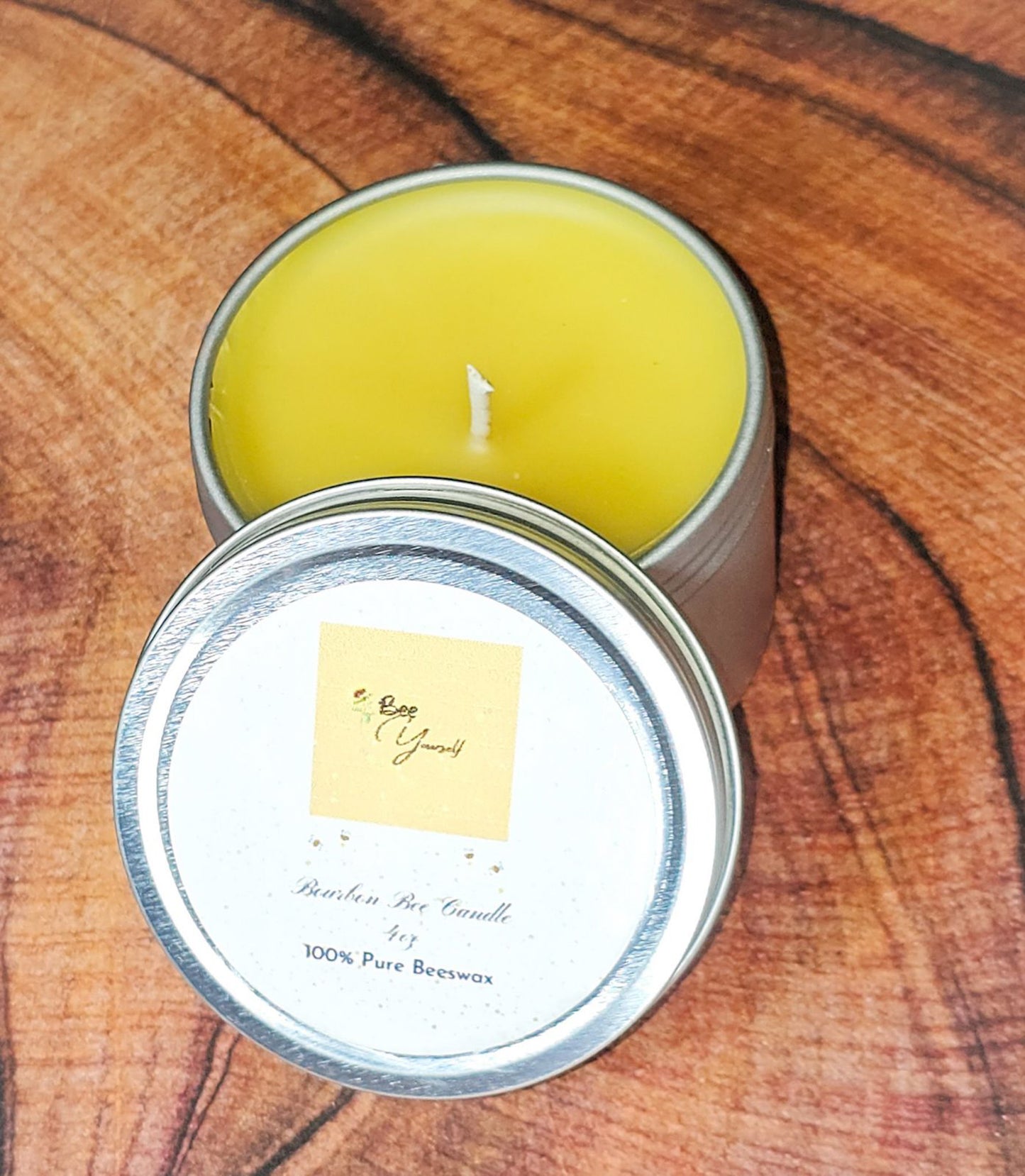 4oz Bourbon Bee Candle
